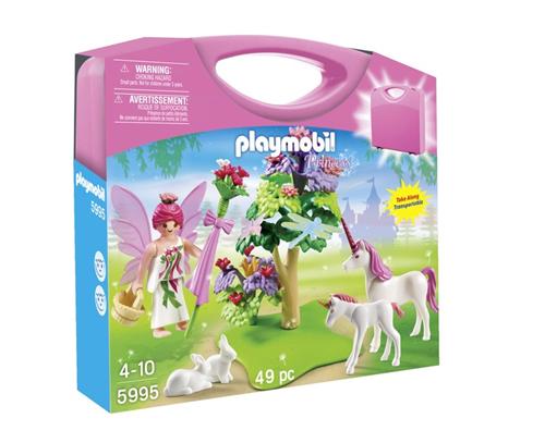 Playmobil 5995 Valisette Fée Et Licornes